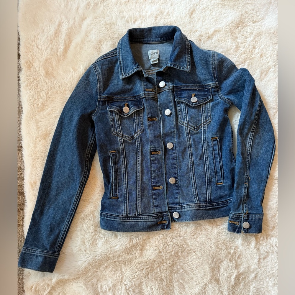 J. Crew Classic Indigo Denim Jacket